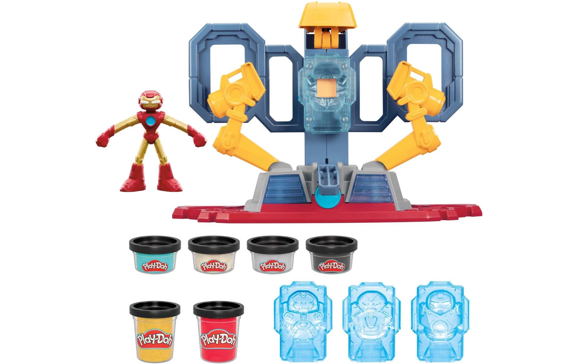 Play-Doh Knete »Marvel Iron Man: Buntes Labor«, (Set) von Play-Doh