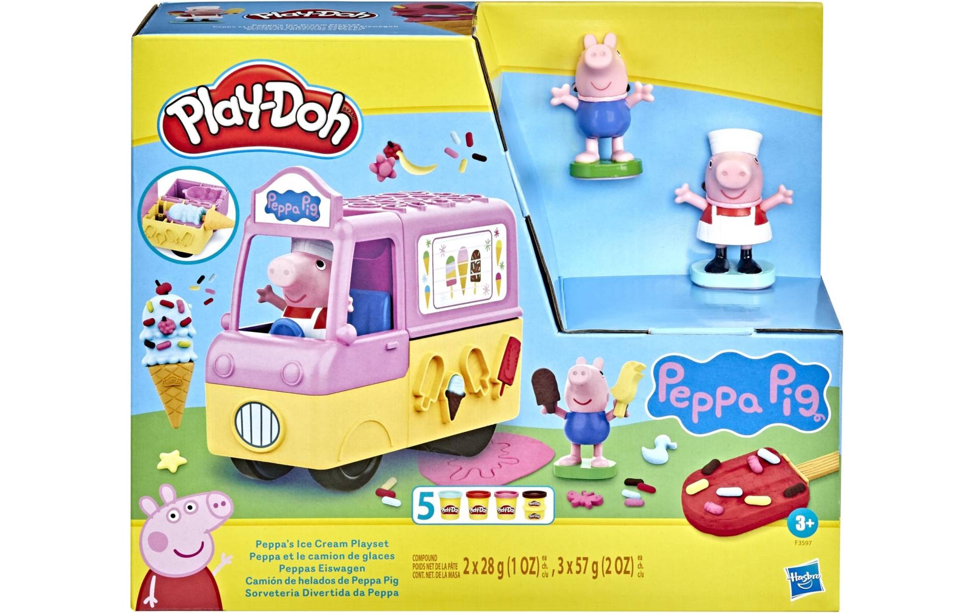 Play-Doh Knete »PEPPAS ICE CREAM PLAYSET« von Play-Doh