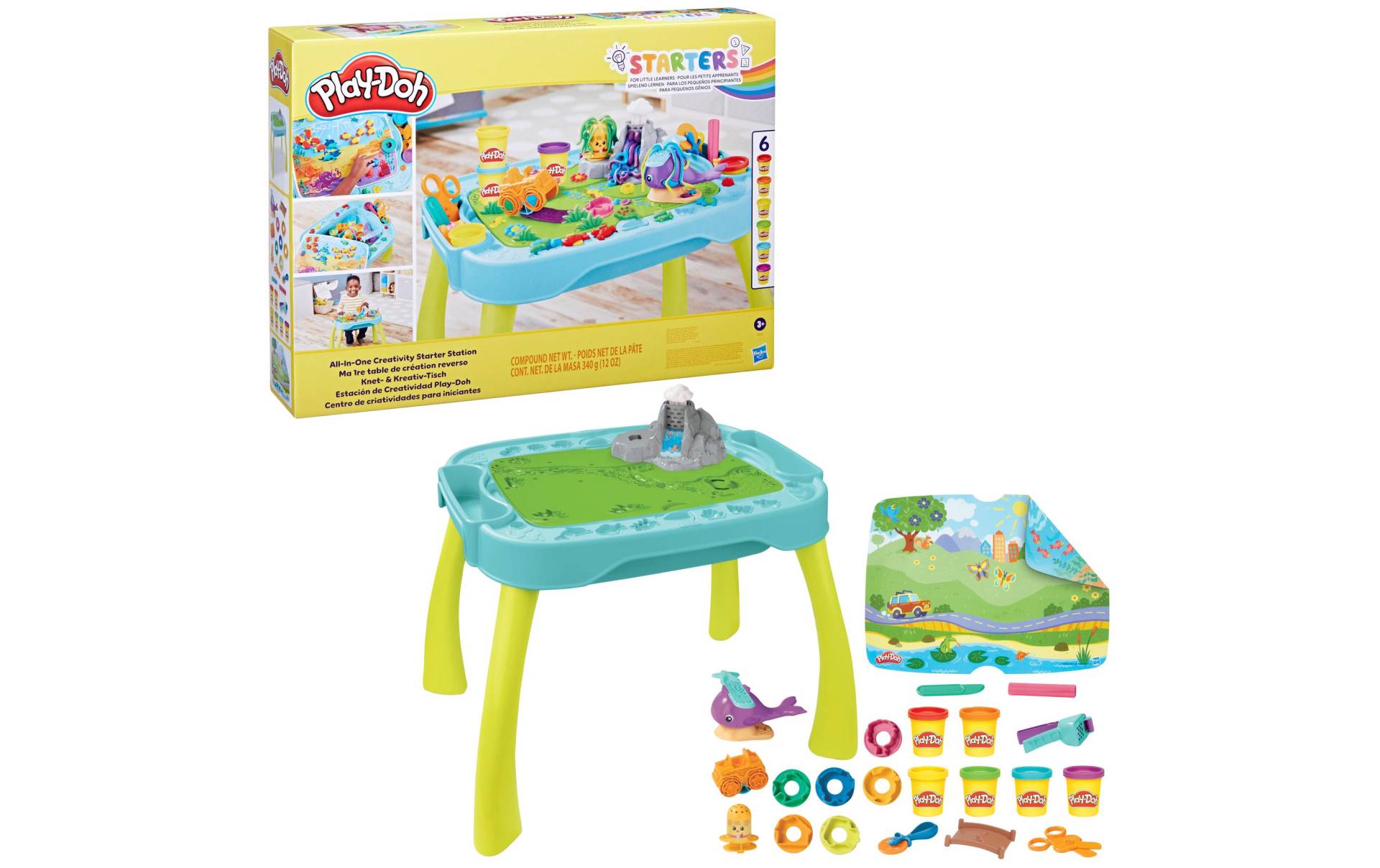 Play-Doh Knete »Play-Doh Knetspielzeug All-In-One« von Play-Doh