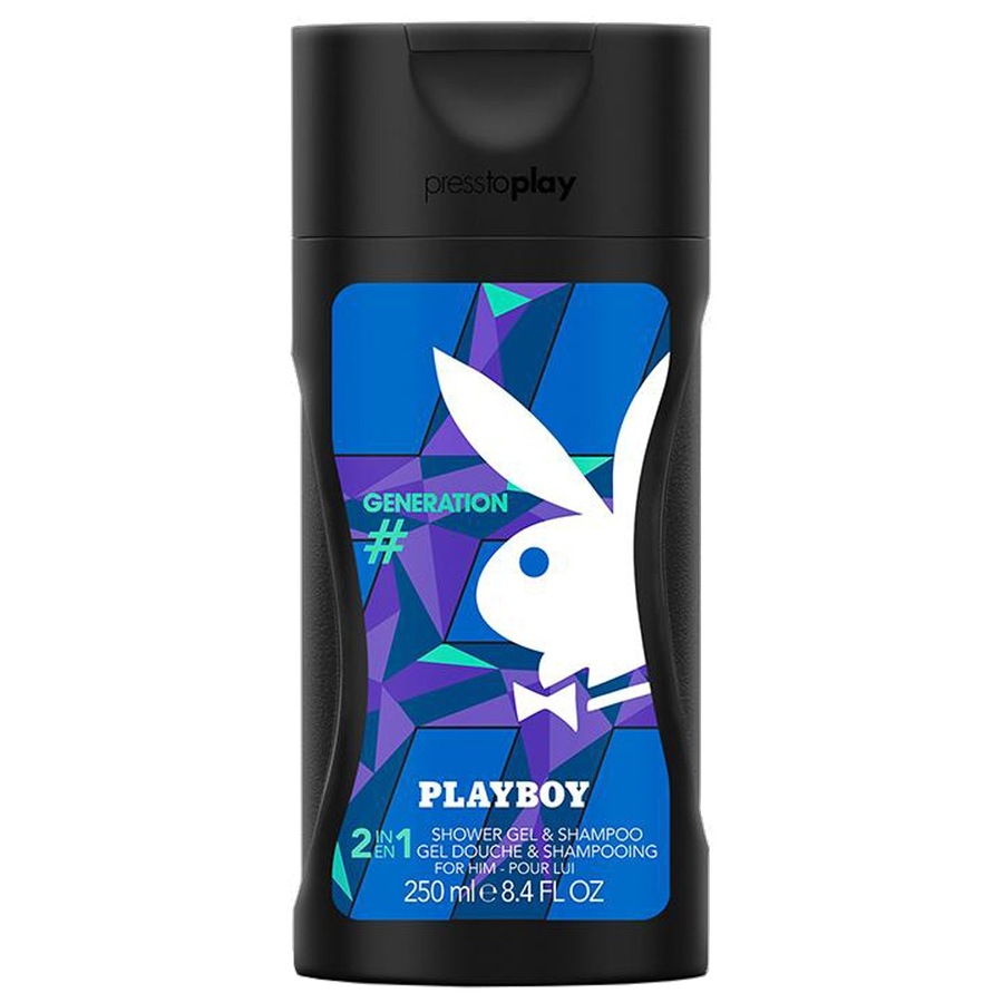 Playboy Generation Playboy Generation 2 In 1 hair_body_wash 250.0 ml Playboy Generation Playboy Generation 2 In 1 hair_body_wash 250.0 ml von Playboy
