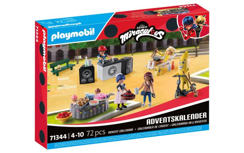 Playmobil® Adventskalender »Miraculous Picknick in Paris 71344«, ab 4 Jahren von Playmobil®