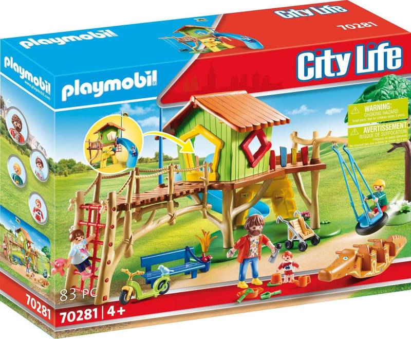 Playmobil® Konstruktions-Spielset »Abenteuerspielplatz (70281), My City Life«, (83 St.), Made in Germany von Playmobil®