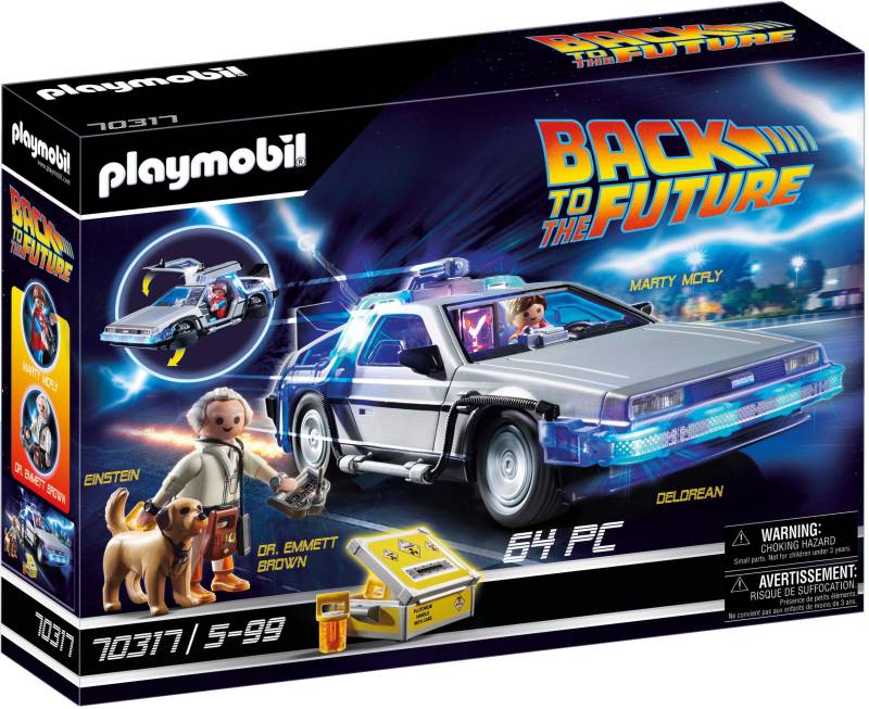 Playmobil® Konstruktions-Spielset »Back to the Future DeLorean (70317), Back to the Future«, (64 St.), Made in Germany von Playmobil®