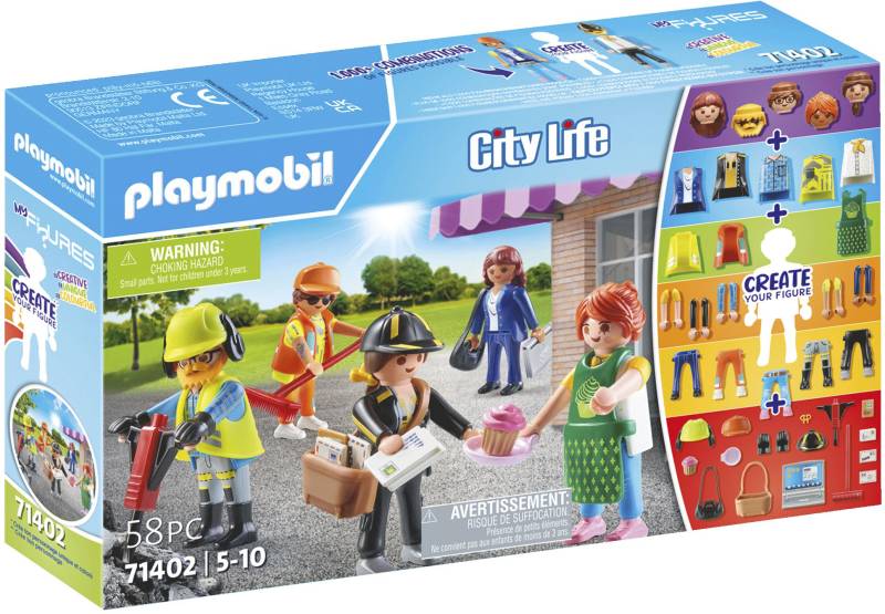 Playmobil® Konstruktions-Spielset »My City Life (71402), My Figures«, (58 St.) von Playmobil®