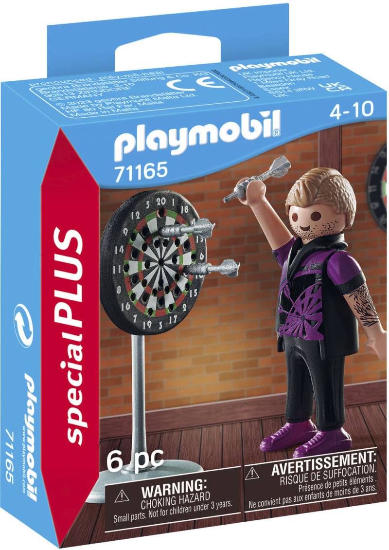 Playmobil® Konstruktions-Spielset »Dartspieler (71165), Special Plus«, Made in Europe von Playmobil®