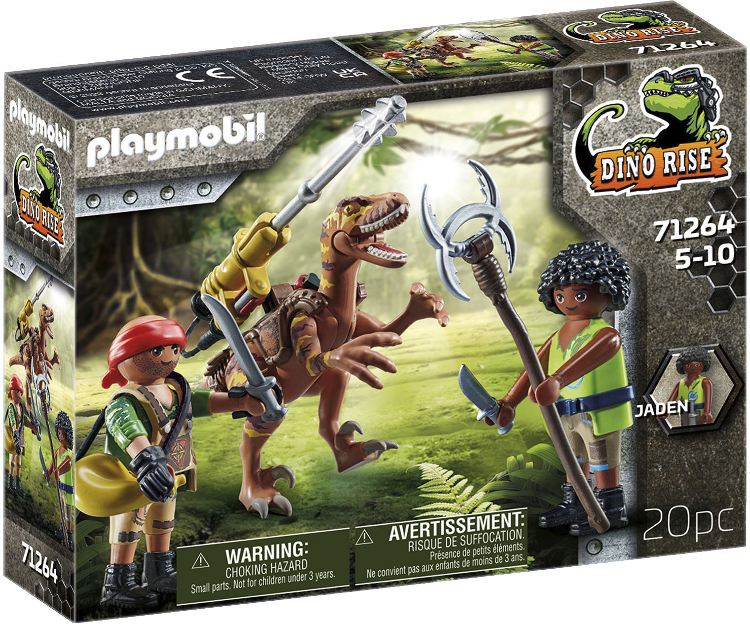 Playmobil® Konstruktions-Spielset »Deinonychus (71264), Dino Rise«, (20 St.), Made in Europe von Playmobil®