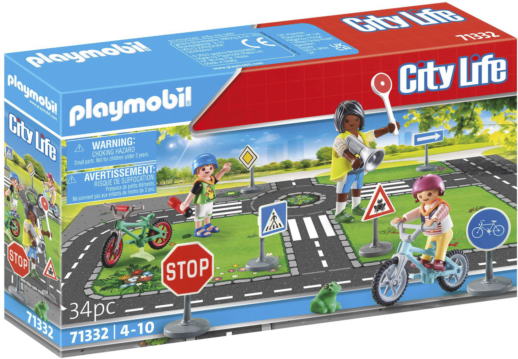 Playmobil® Konstruktions-Spielset »Fahrradparcours (71332), My City Life«, (34 St.), Made in Europe von Playmobil®