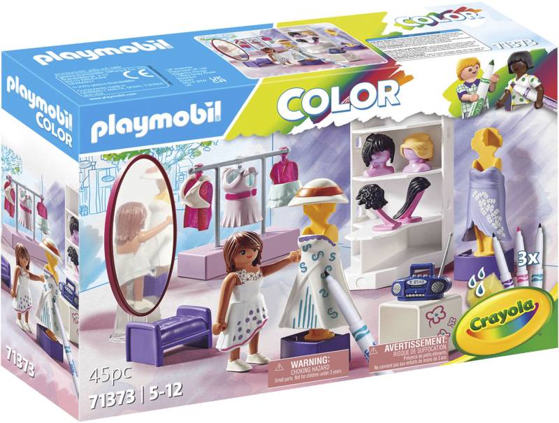 Playmobil® Konstruktions-Spielset »Fashion Design Set (71373), Color«, (45 St.) von Playmobil®