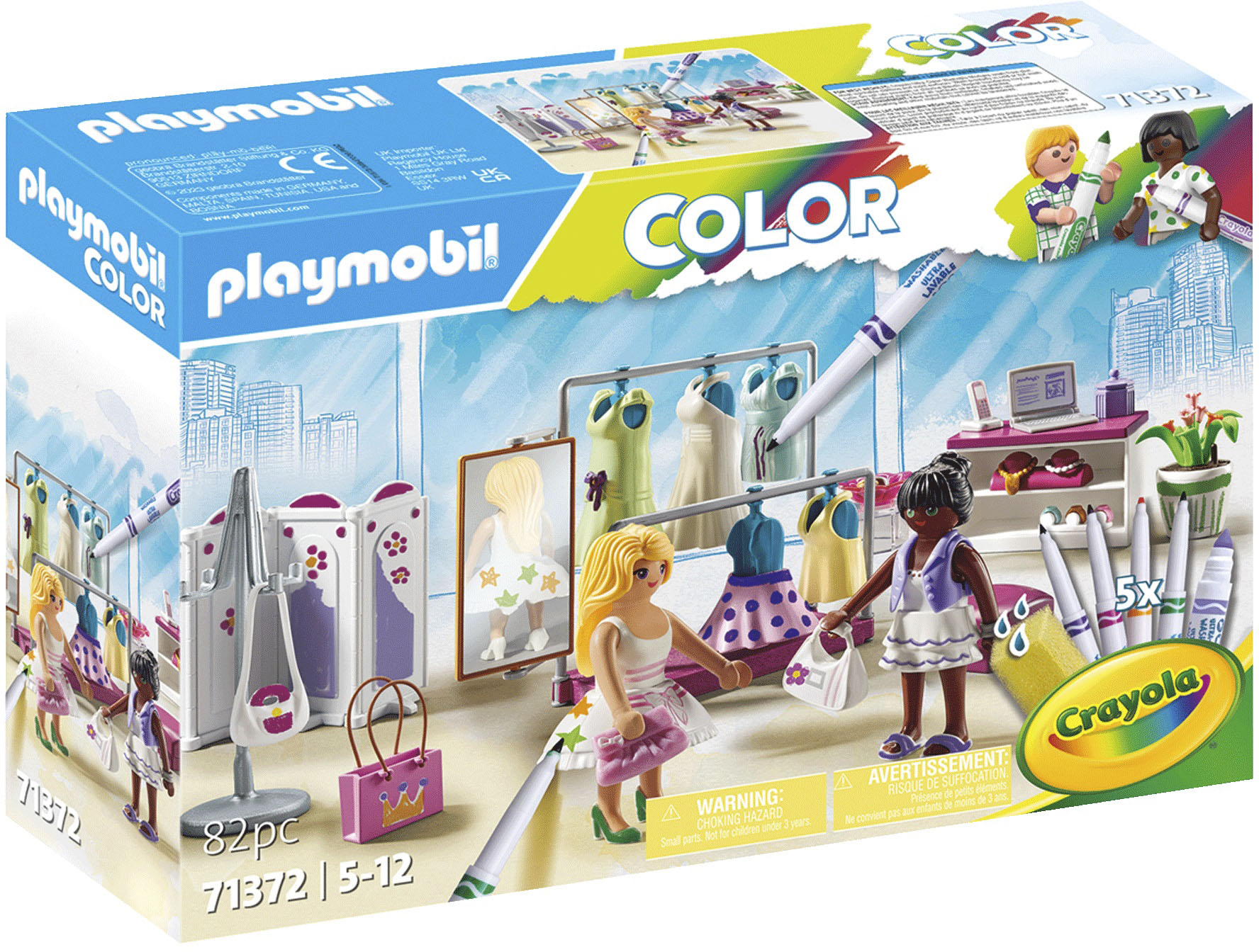 Playmobil® Konstruktions-Spielset »Fashionboutique (71372), Color«, (82 St.) von Playmobil®