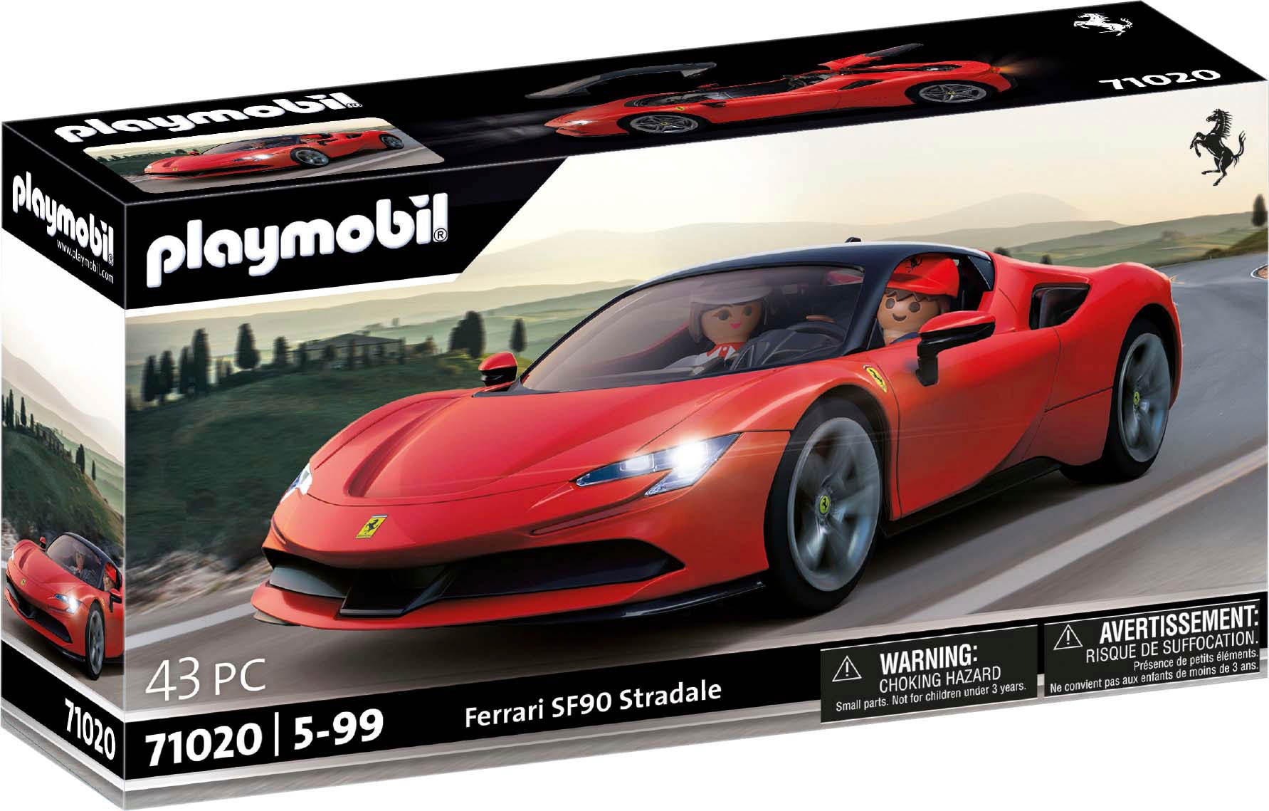 Playmobil® Konstruktions-Spielset »Ferrari SF90 Stradale (71020)«, (43 St.), mit Lichteffekten; Made in Germany von Playmobil®