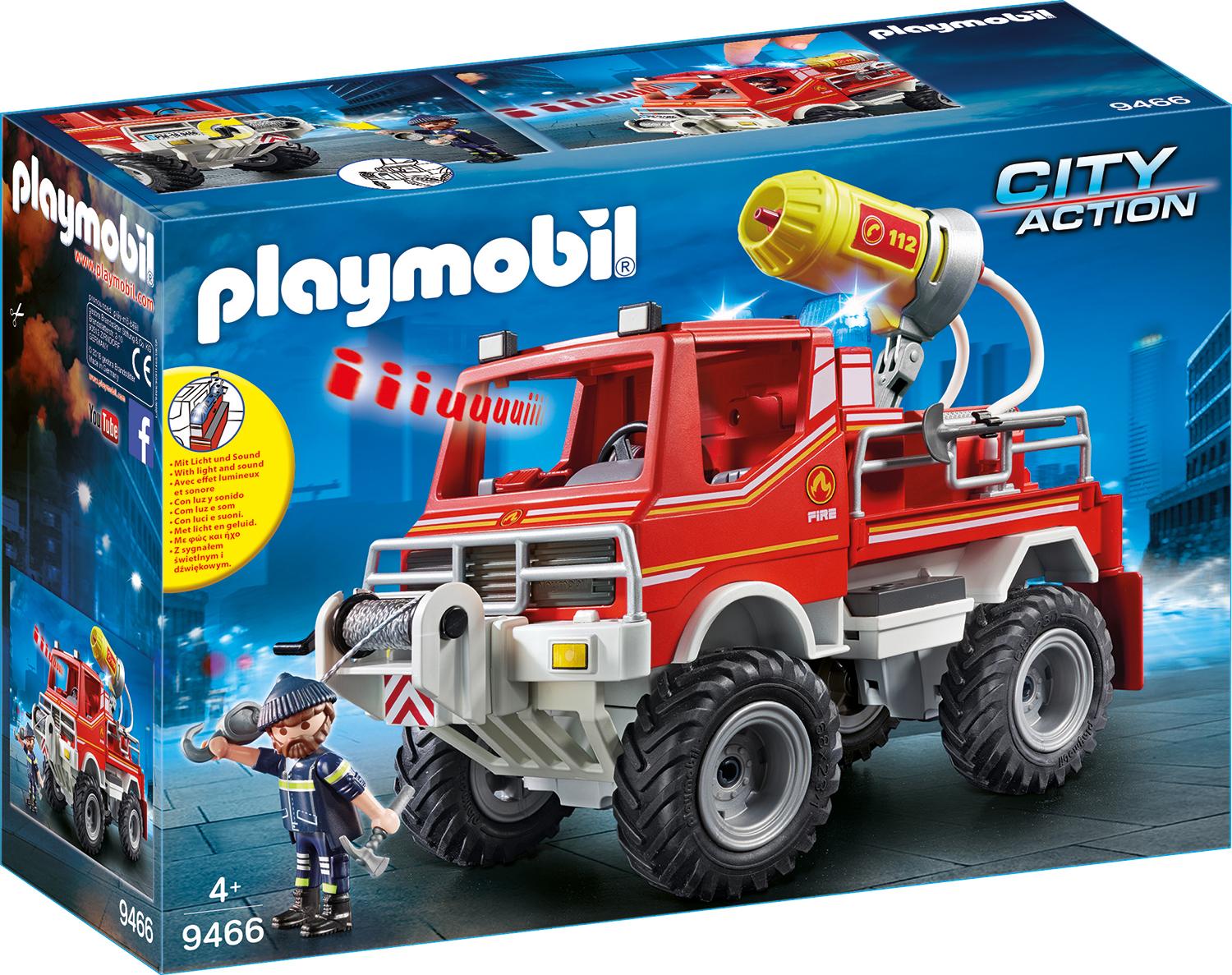 Playmobil® Konstruktions-Spielset »Feuerwehr-Truck (9466), City Action«, Made in Germany von Playmobil®