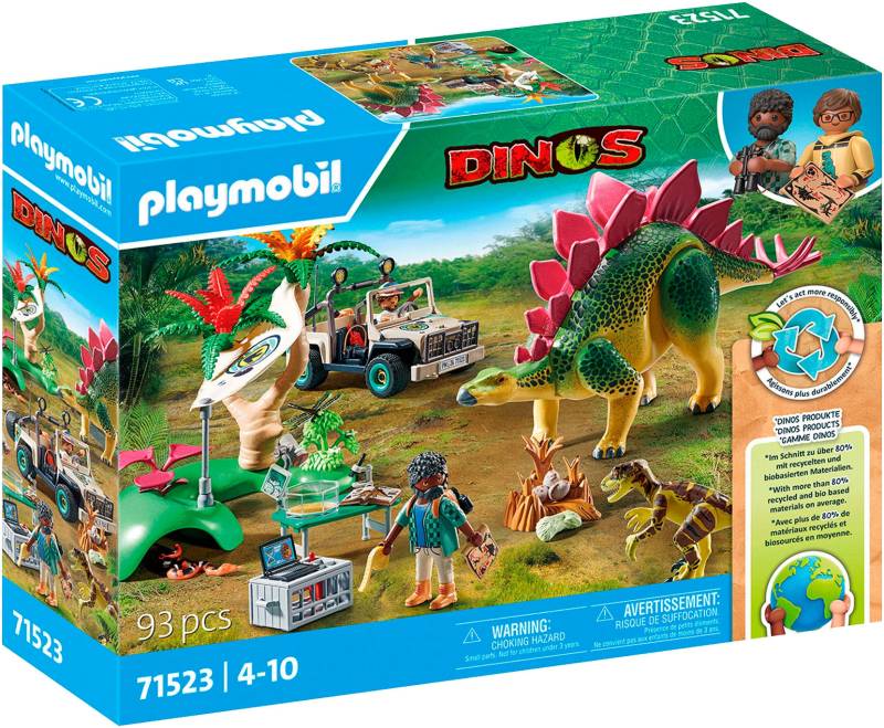 Playmobil® Konstruktions-Spielset »Forschungscamp mit Dinos (71523), Dinos«, (93 St.), Made in Europe von Playmobil®