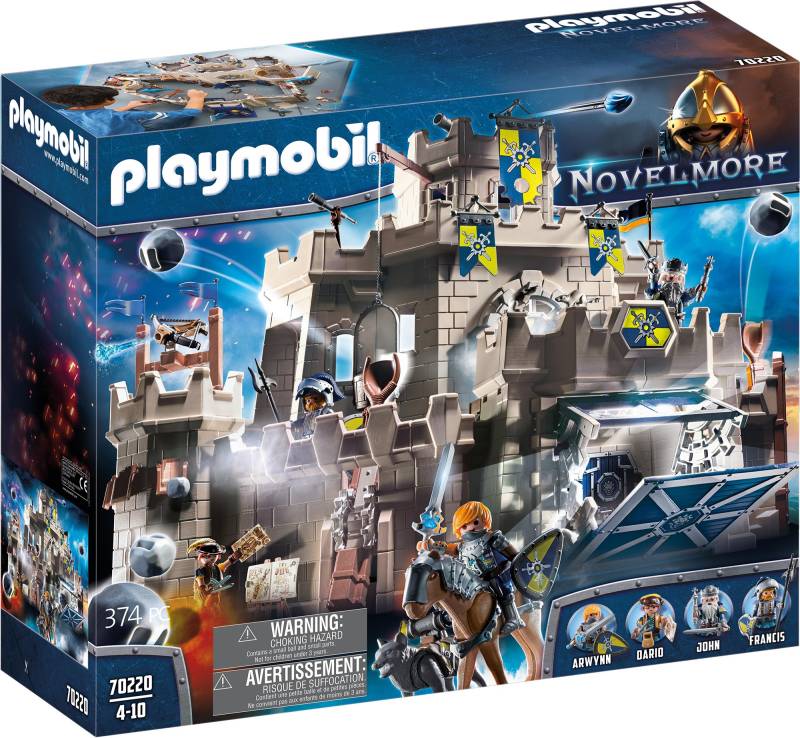 Playmobil® Konstruktions-Spielset »Grosse Burg von Novelmore (70220), Novelmore«, (374 St.), Made in Germany von Playmobil®