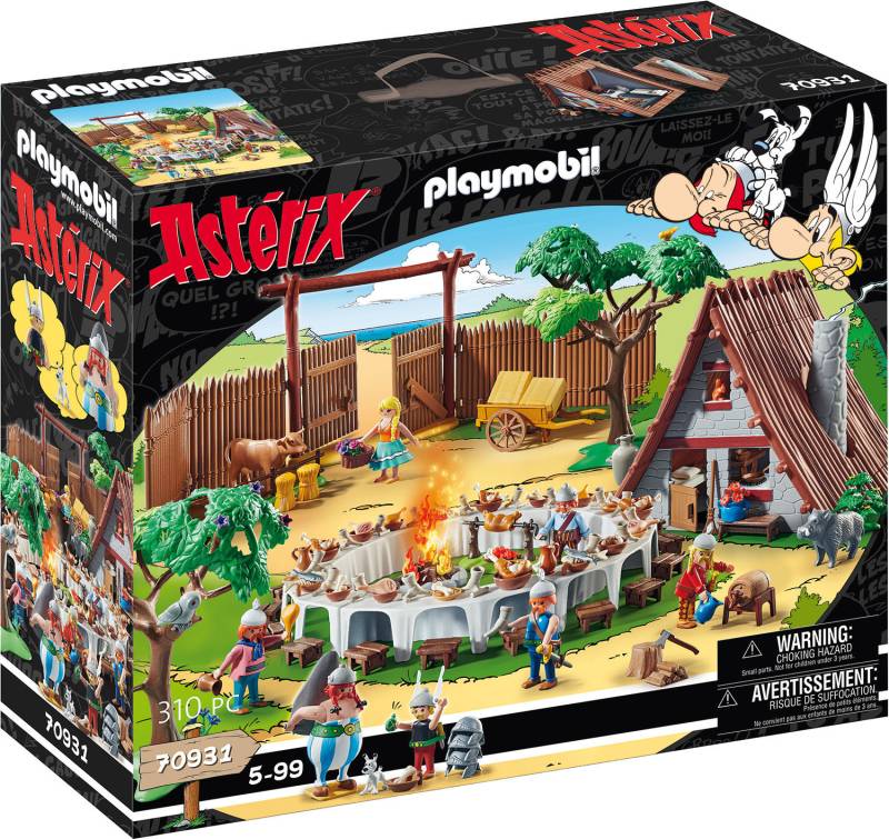 Playmobil® Konstruktions-Spielset »Grosses Dorffest (70931), Asterix«, (310 St.), Made in Germany von Playmobil®