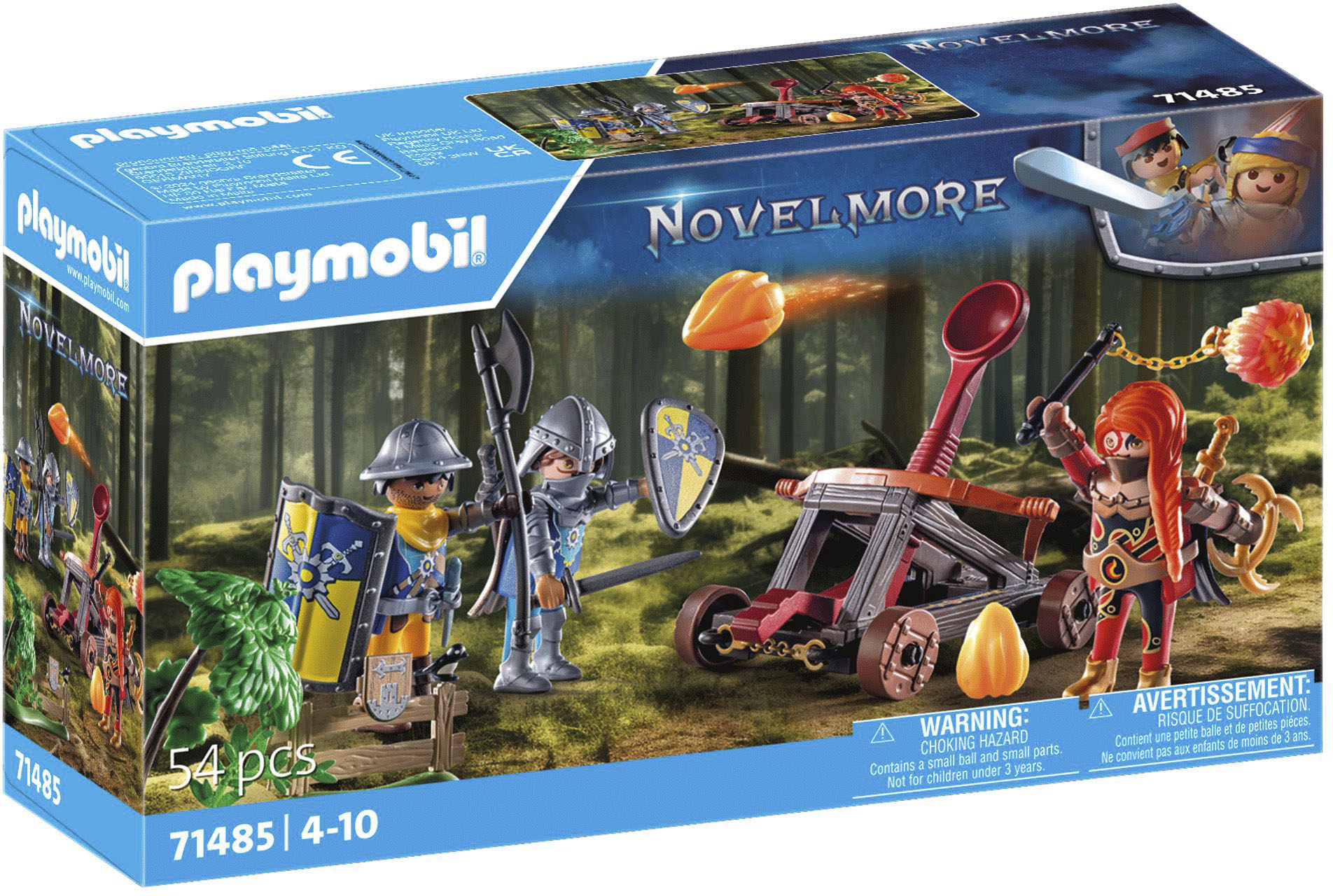 Playmobil® Konstruktions-Spielset »Hinterhalt am Wegesrand (71485), Novelmore«, (54 St.), Made in Europe von Playmobil®