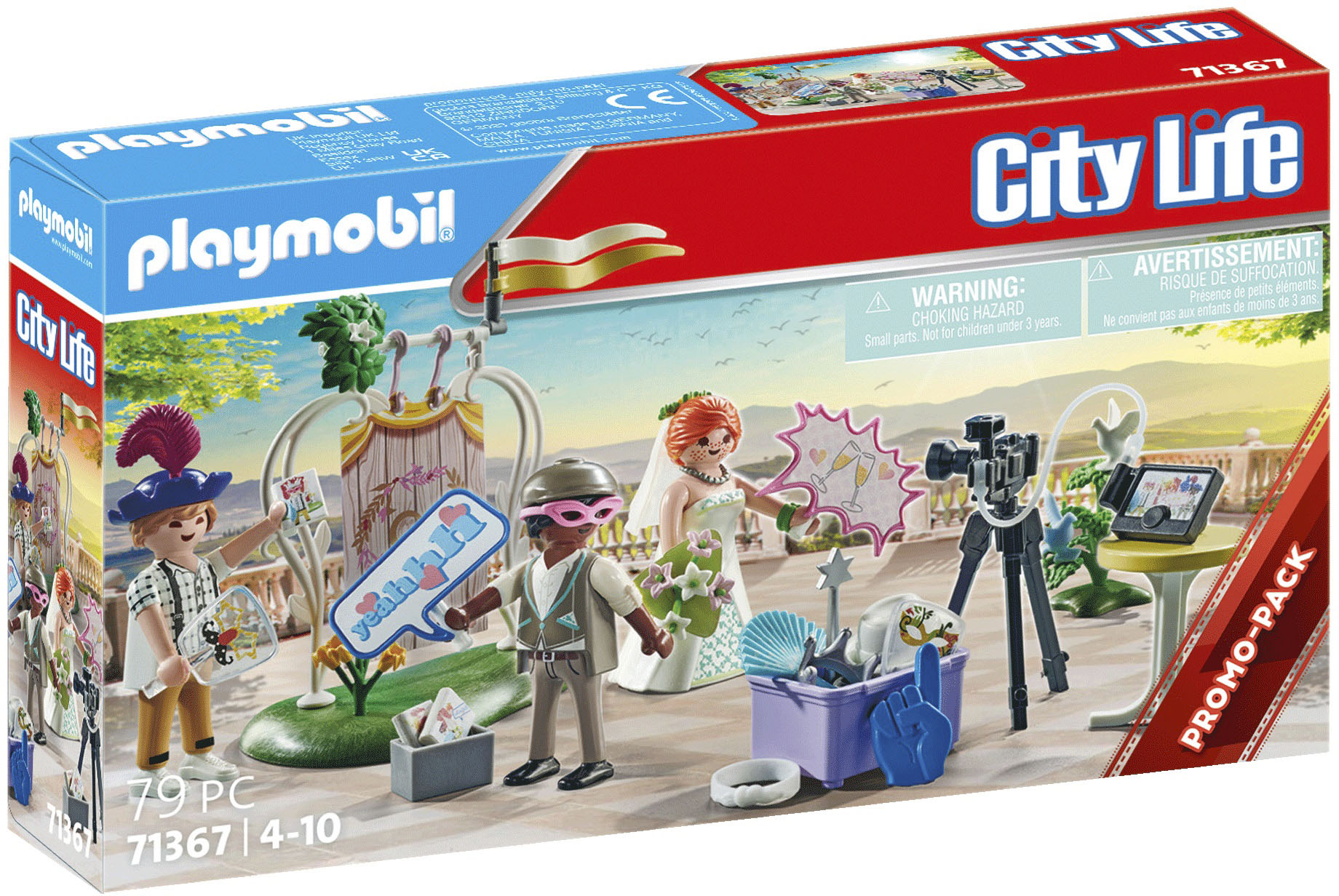 Playmobil® Konstruktions-Spielset »Hochzeits Fotobox (71367), City Life«, (79 St.) von Playmobil®