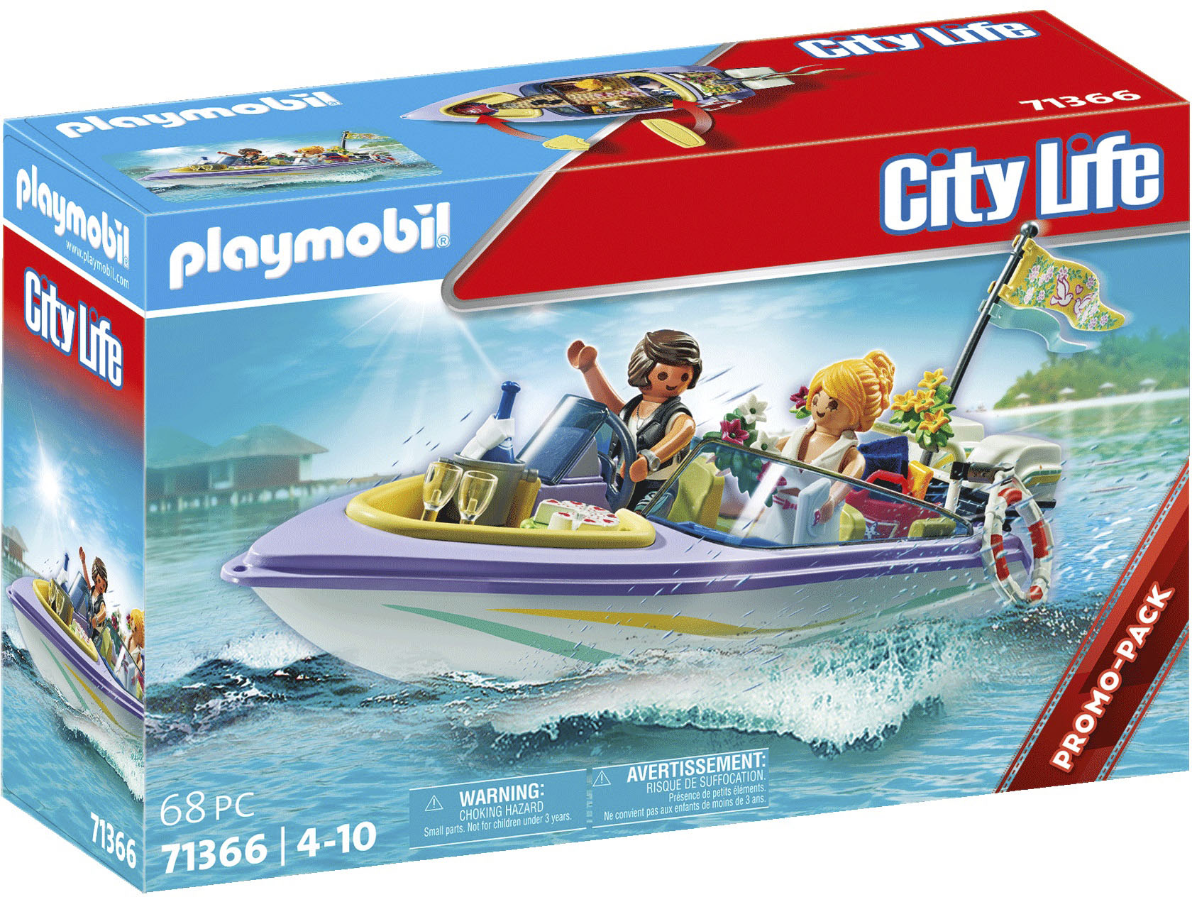 Playmobil® Konstruktions-Spielset »Hochzeitsreise (71366), My City Life«, (68 St.) von Playmobil®