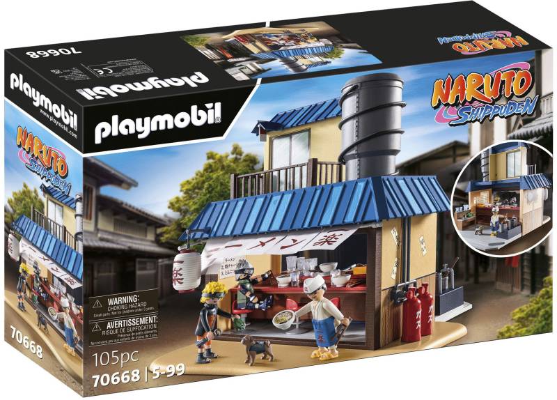 Playmobil® Konstruktions-Spielset »Ichiraku Ramen Shop (70668), Naruto«, (105 St.) von Playmobil®