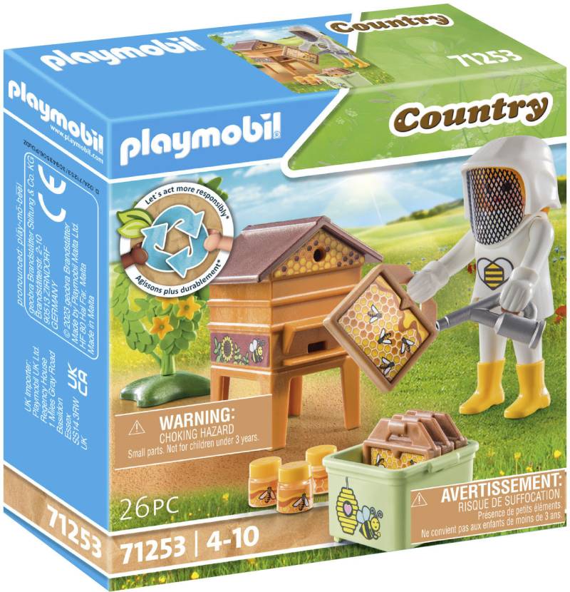 Playmobil® Konstruktions-Spielset »Imkerin (71253), Country«, teilweise aus recyceltem Material; Made in Europe von Playmobil®