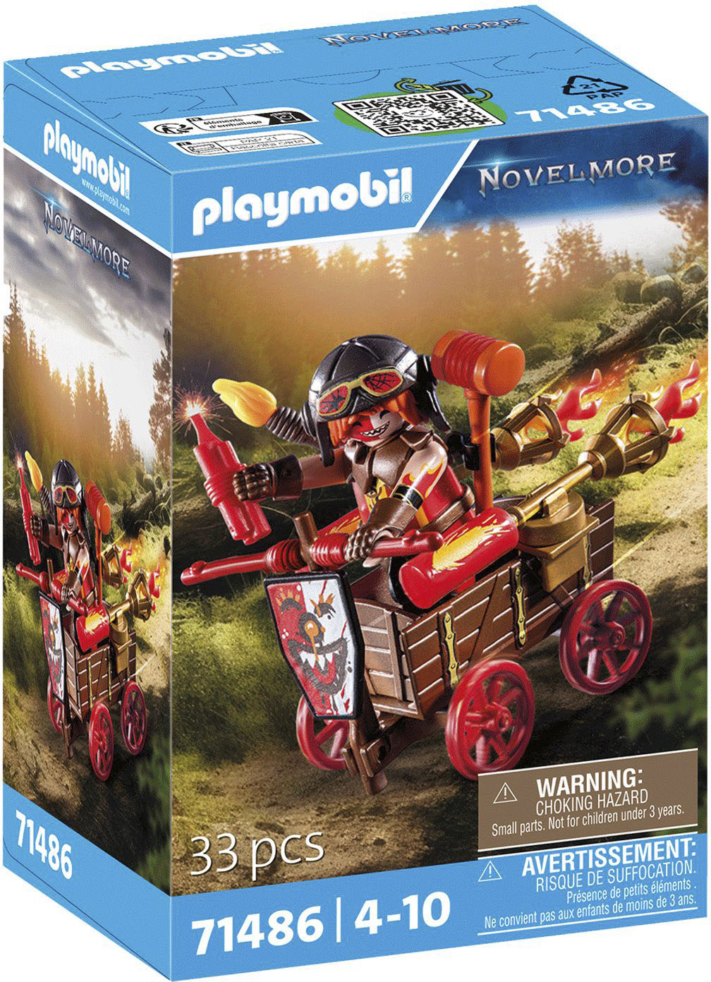 Playmobil® Konstruktions-Spielset »Kahbooms Rennwagen (71486), Novelmore«, (33 St.), Made in Europe von Playmobil®