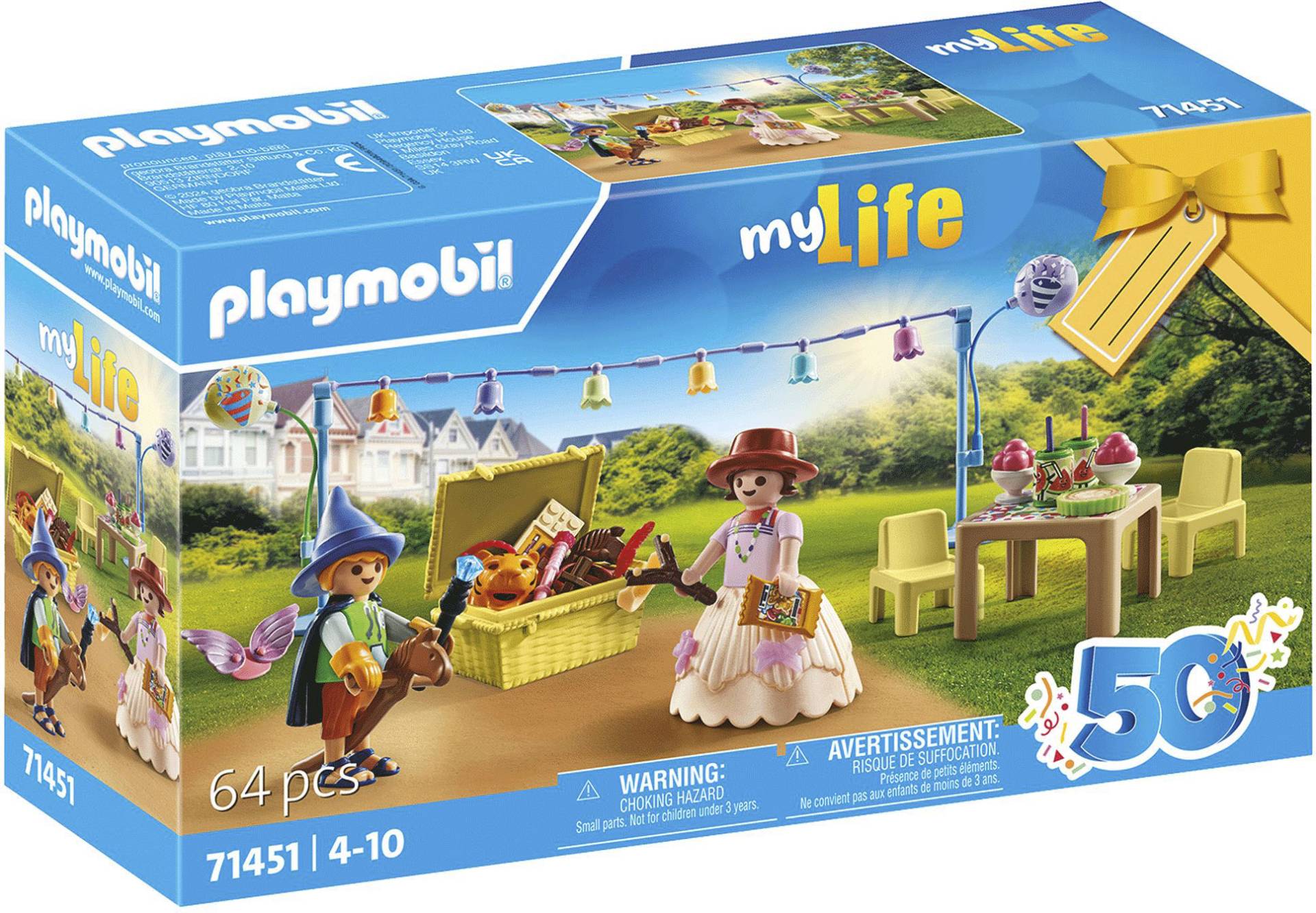 Playmobil® Konstruktions-Spielset »Kostümparty (71451), My City Life«, (64 St.), Made in Europe von Playmobil®