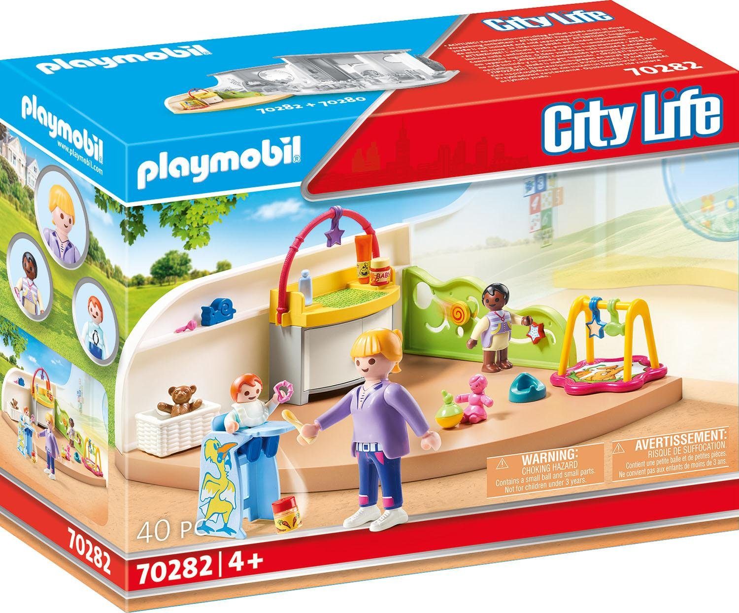 Playmobil® Konstruktions-Spielset »Krabbelgruppe (70282), City Life«, (40 St.), Made in Germany von Playmobil®