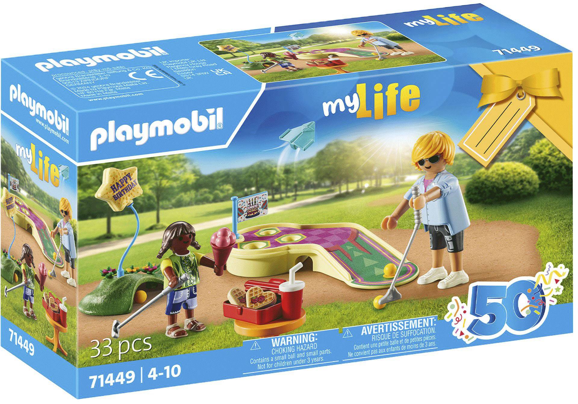 Playmobil® Konstruktions-Spielset »Minigolf (71449), Family Fun«, (33 St.), Made in Europe von Playmobil®