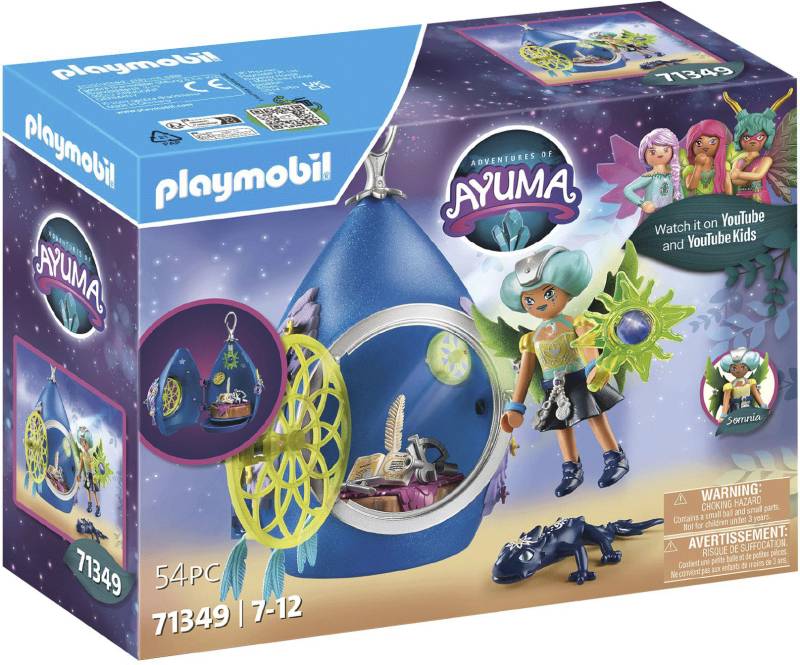 Playmobil® Konstruktions-Spielset »Moon Fairy Tropfenhäuschen (71349), Adventures of Ayuma«, (54 St.), Made in Germany von Playmobil®