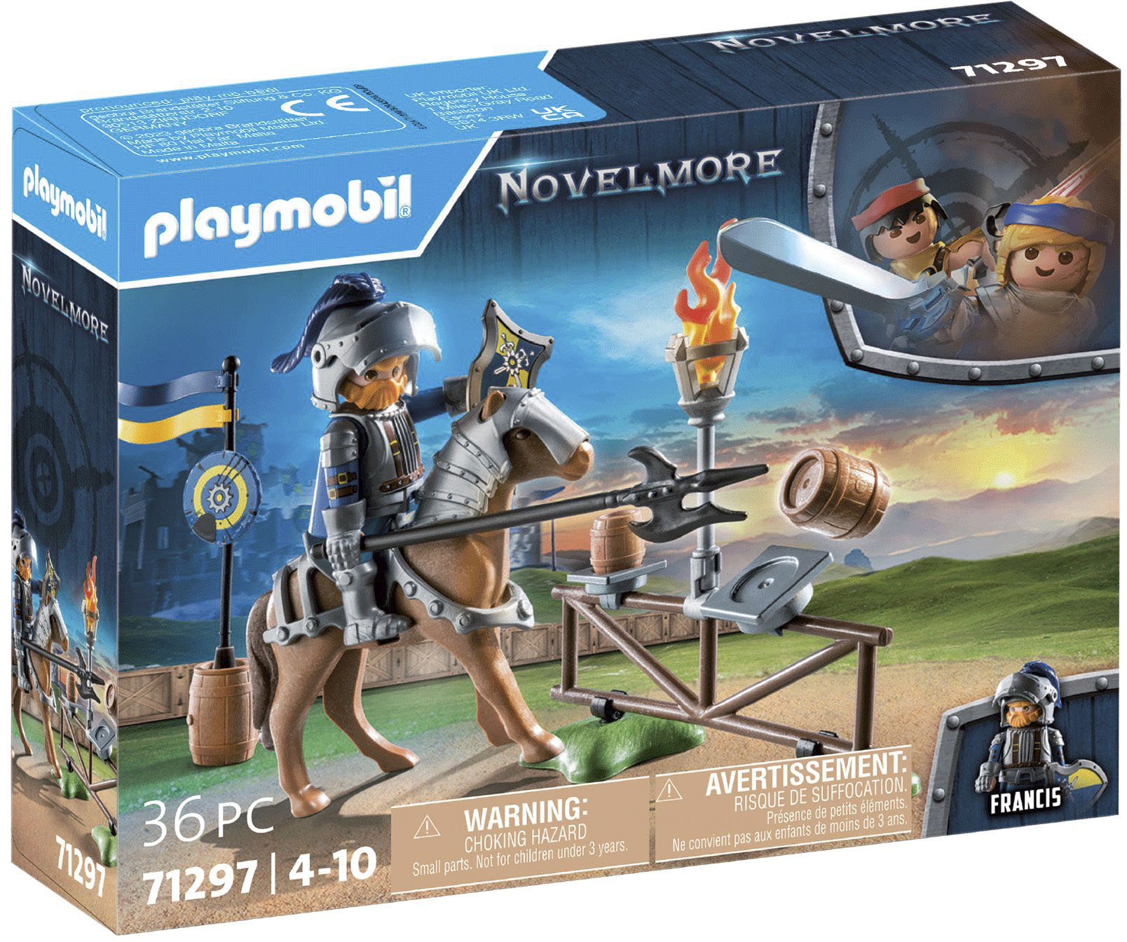 Playmobil® Konstruktions-Spielset »Novelmore - Übungsplatz (71297), Novelmore«, (36 St.), Made in Europe von Playmobil®