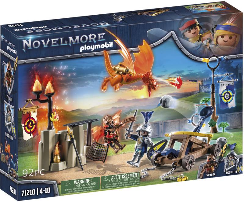 Playmobil® Konstruktions-Spielset »Novelmore vs. Burnham Raiders - Turnierplatz (71210), Novelmore«, (92 St.), Made in Germany von Playmobil®