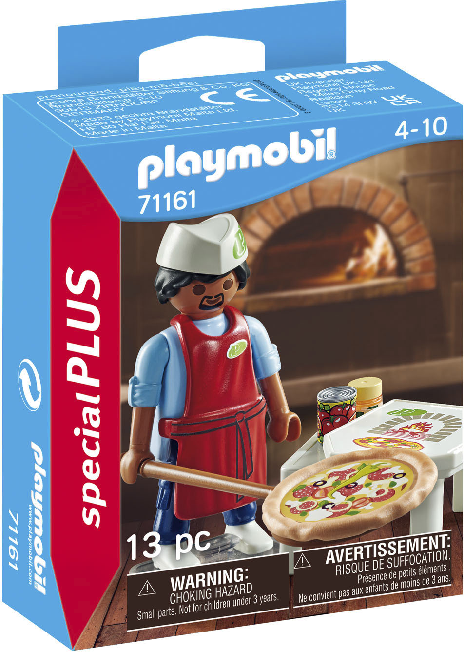 Playmobil® Konstruktions-Spielset »Pizzabäcker (71161), Special Plus«, Made in Europe von Playmobil®