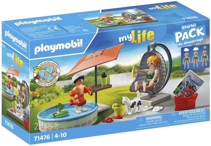 Playmobil® Konstruktions-Spielset »Planschspass zu Hause (71476), My City Life«, (29 St.), teilweise aus recyceltem Material; Made in Europe von Playmobil®