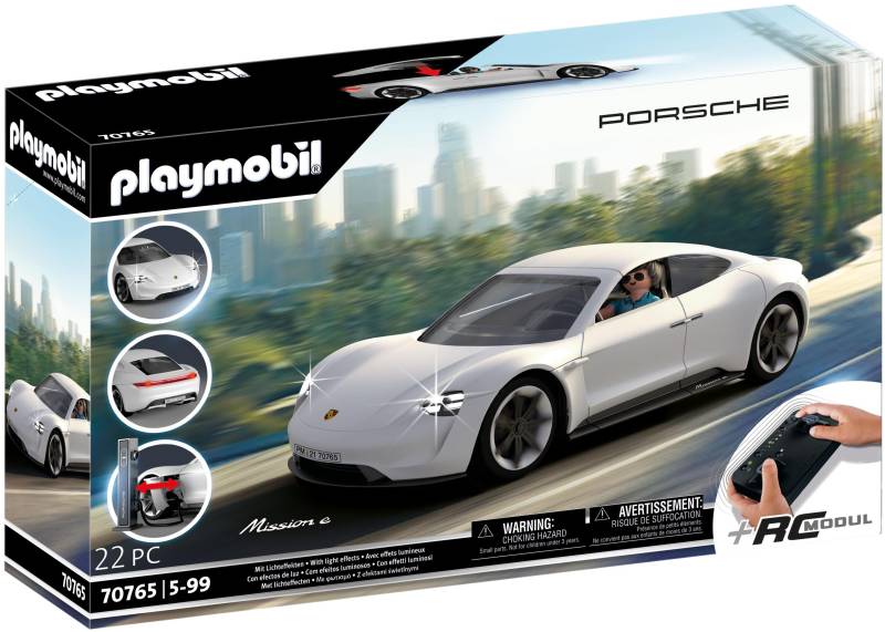 Playmobil® Konstruktions-Spielset »Porsche Mission E (70765), Porsche«, (22 St.), Made in Germany von Playmobil®