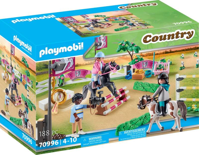 Playmobil® Konstruktions-Spielset »Reitturnier (70996), Country«, (188 St.), Made in Germany von Playmobil®