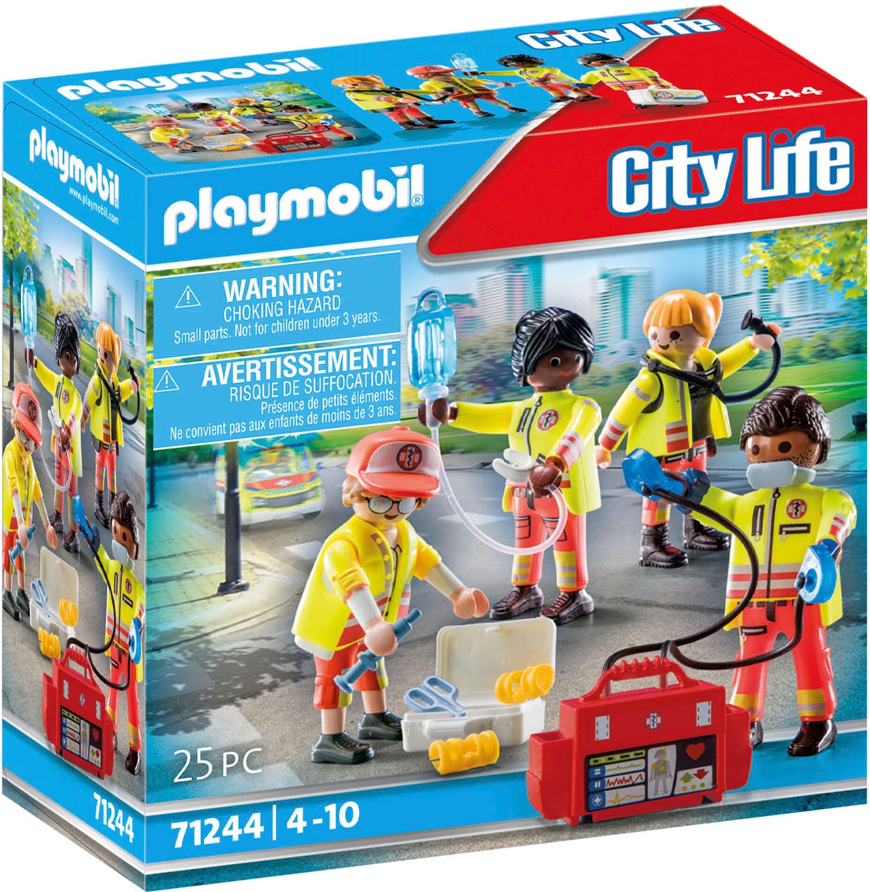 Playmobil® Konstruktions-Spielset »Rettungsteam (71244), City Life«, Made in Europe von Playmobil®