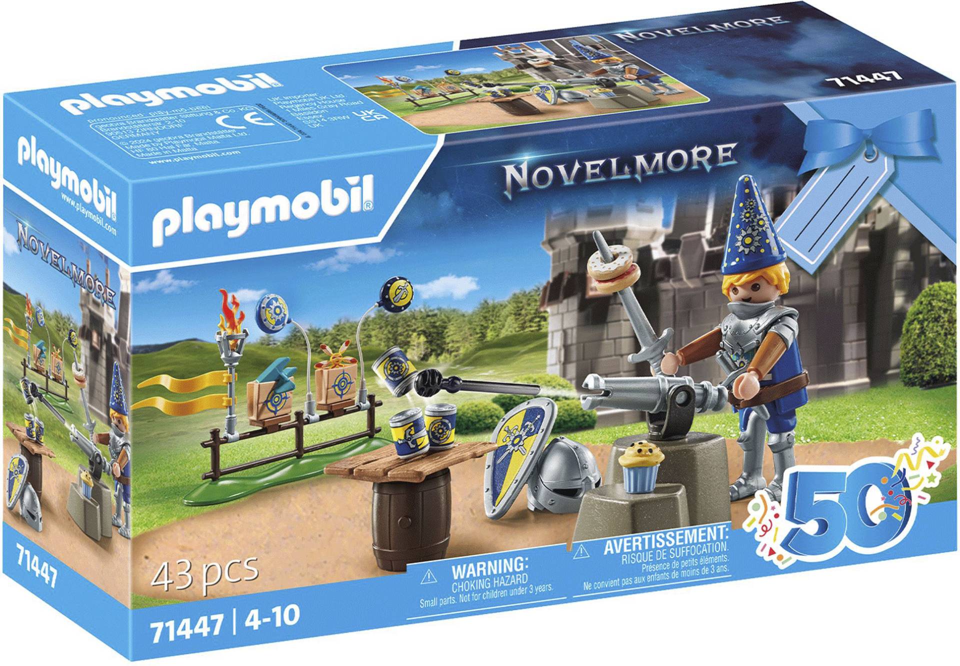 Playmobil® Konstruktions-Spielset »Rittergeburtstag (71447), Novelmore«, (43 St.), Made in Europe von Playmobil®