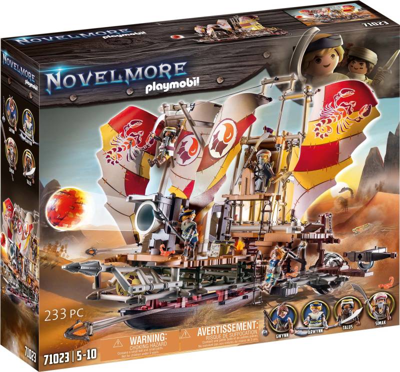 Playmobil® Konstruktions-Spielset »Sal'ahari Sands - Sandsturmbrecher (71023), Novelmore«, (233 St.), Made in Germany von Playmobil®