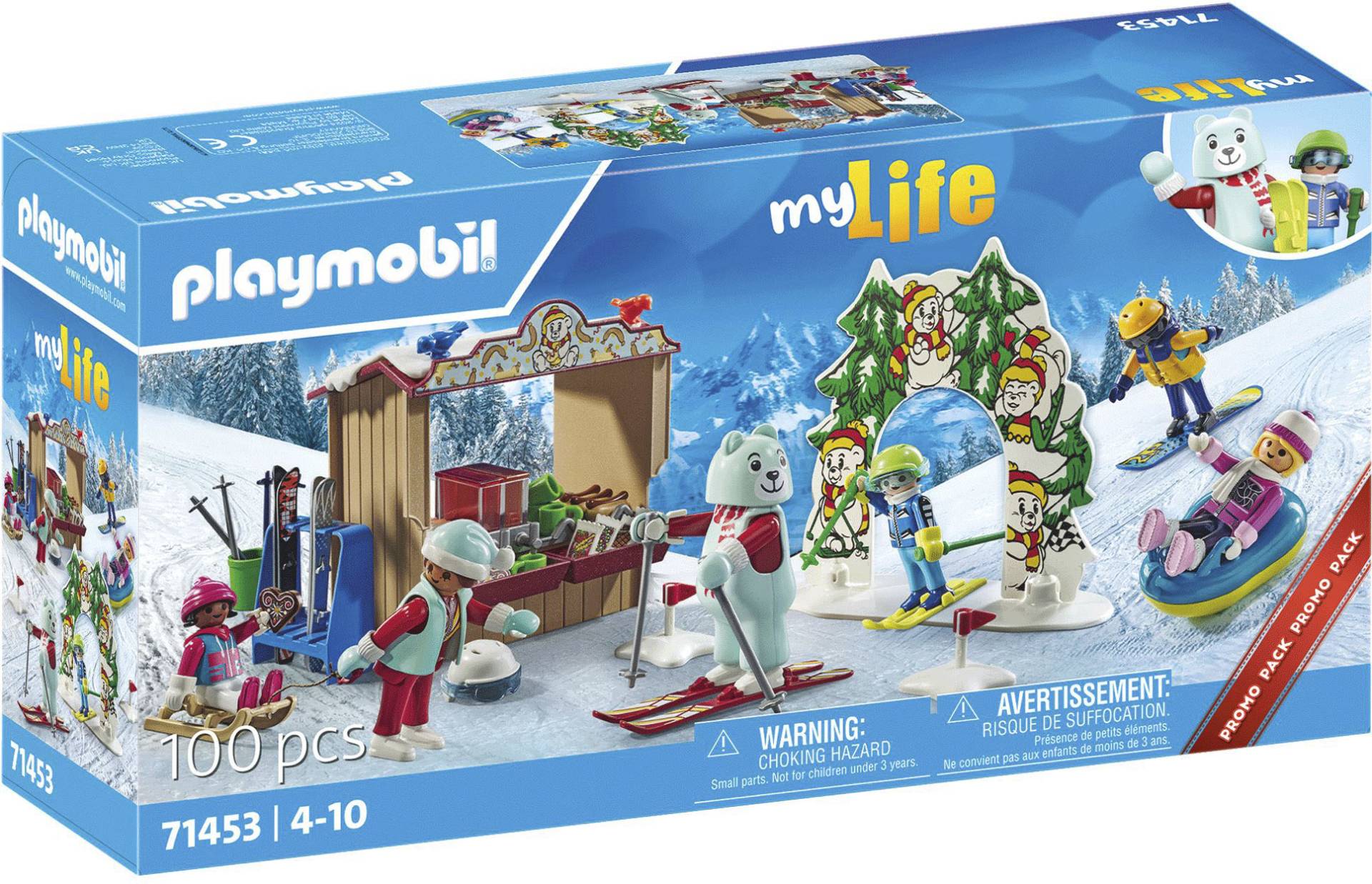 Playmobil® Konstruktions-Spielset »Skiwelt (71453), Family Fun«, (135 St.), Made in Europe von Playmobil®