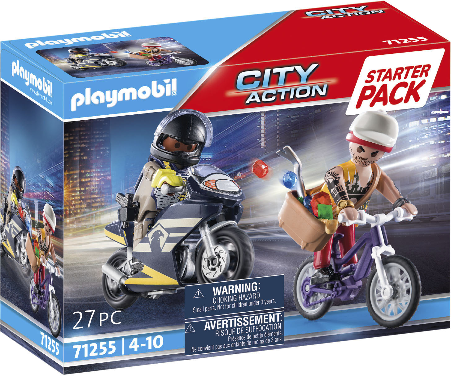 Playmobil® Konstruktions-Spielset »Starter Pack, SEK und Juwelendieb (71255), My Action Heroes«, (27 St.), Made in Europe von Playmobil®