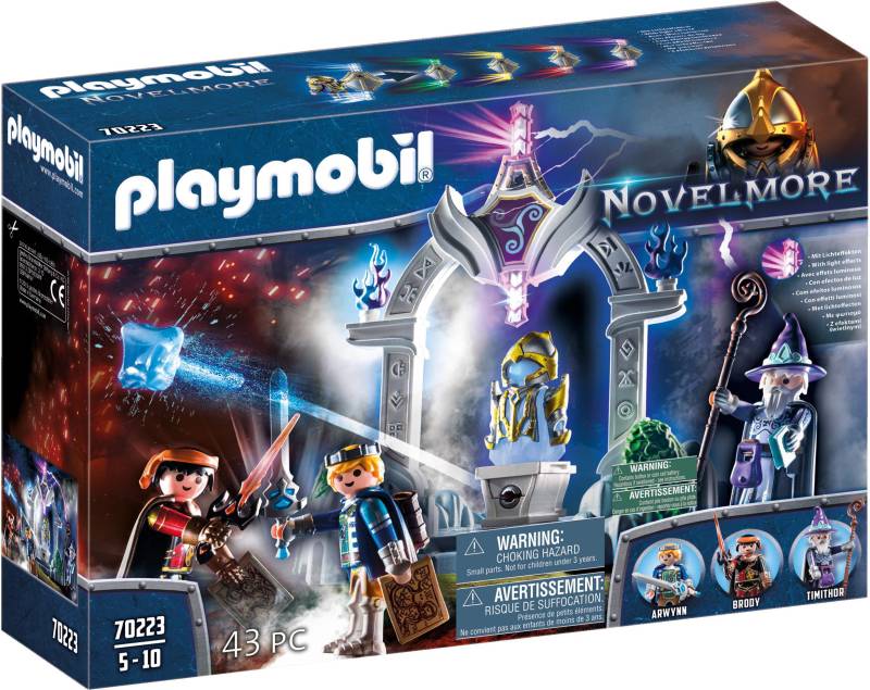 Playmobil® Konstruktions-Spielset »Tempel der Zeit (70223), Novelmore«, (43 St.), Made in Germany von Playmobil®