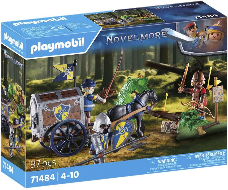 Playmobil® Konstruktions-Spielset »Überfall auf Transportwagen (71484), Novelmore«, (97 St.), Made in Europe von Playmobil®