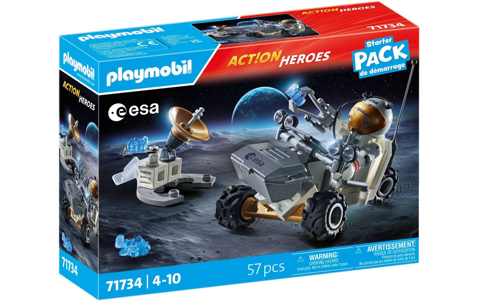 Playmobil® Spielbausteine »Action Heroes Weltraummission 71734«, (57 St.) von Playmobil®