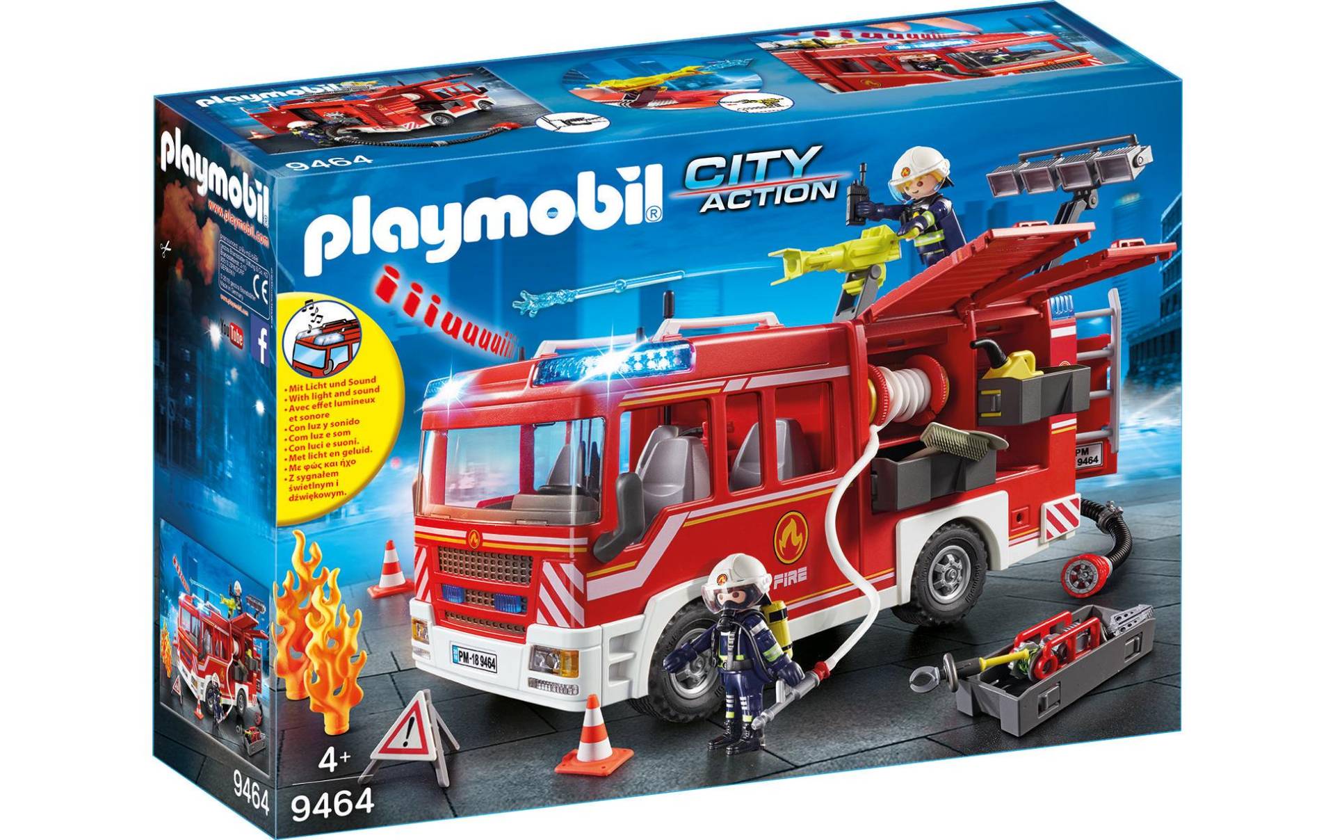 Playmobil® Spielbausteine »City Action Feuerwehr-Rüstfahrzeug 9464« von Playmobil®