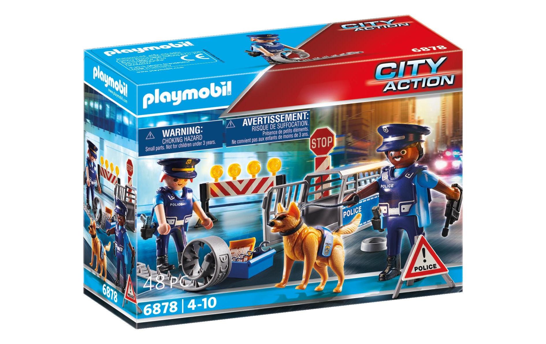 Playmobil® Spielbausteine »City Action Police-Strassensperre 6878«, (429 St.) von Playmobil®