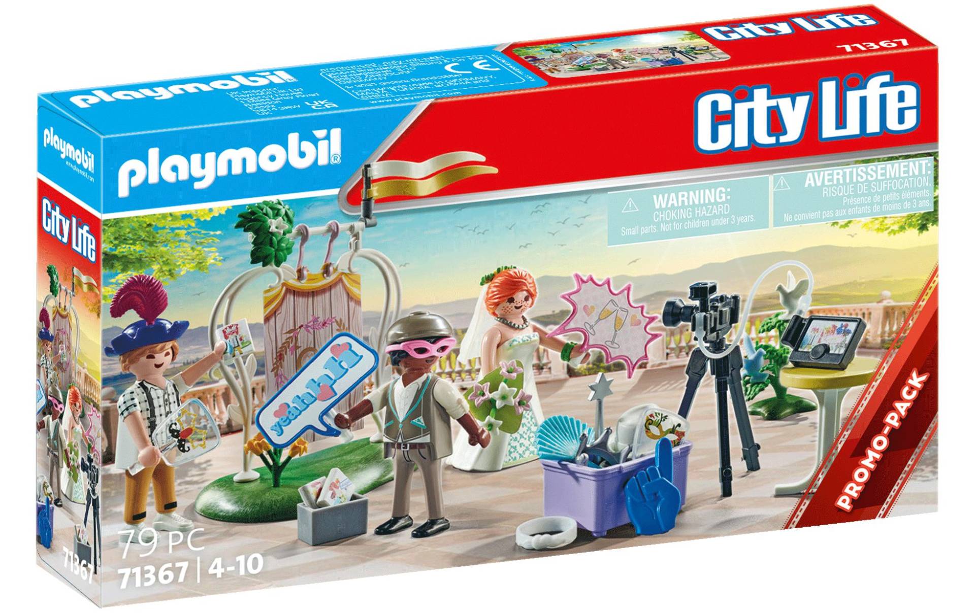 Playmobil® Spielbausteine »City Life Hochzeits Fotobox 71367«, (79 St.) von Playmobil®