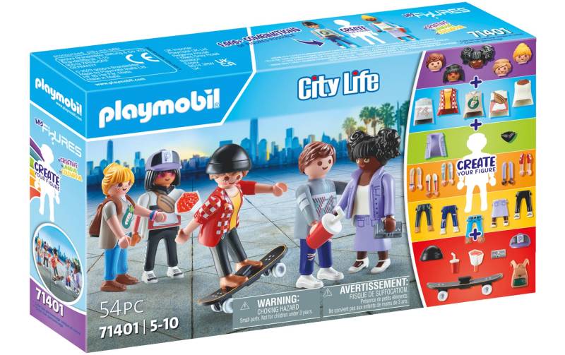 Playmobil® Spielbausteine »City Life My Figures: Fashion 71401«, (54 St.) von Playmobil®