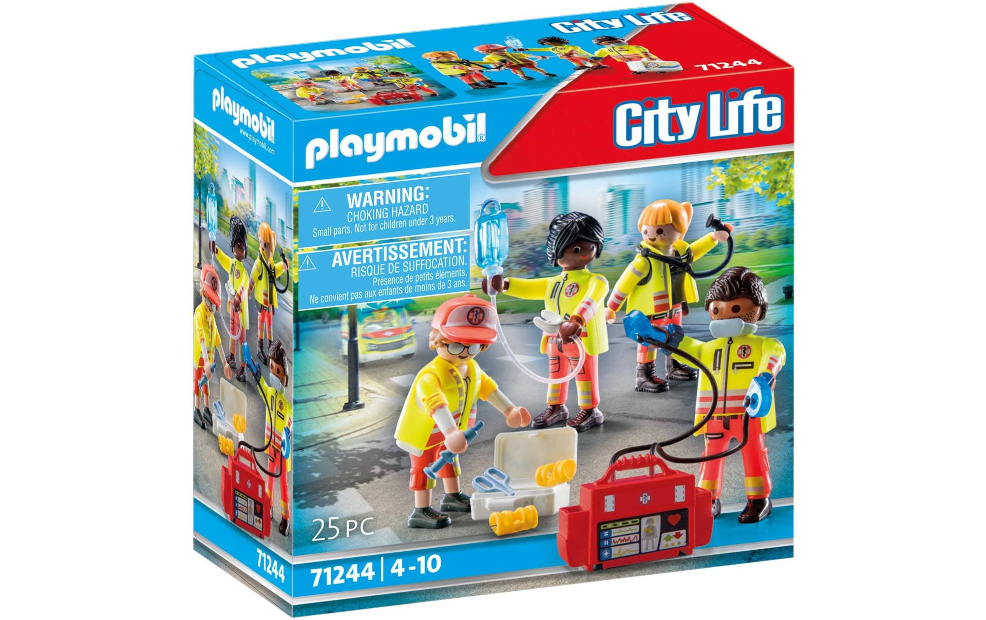 Playmobil® Spielbausteine »City Life Rettungsteam 71244«, (25 St.) von Playmobil®