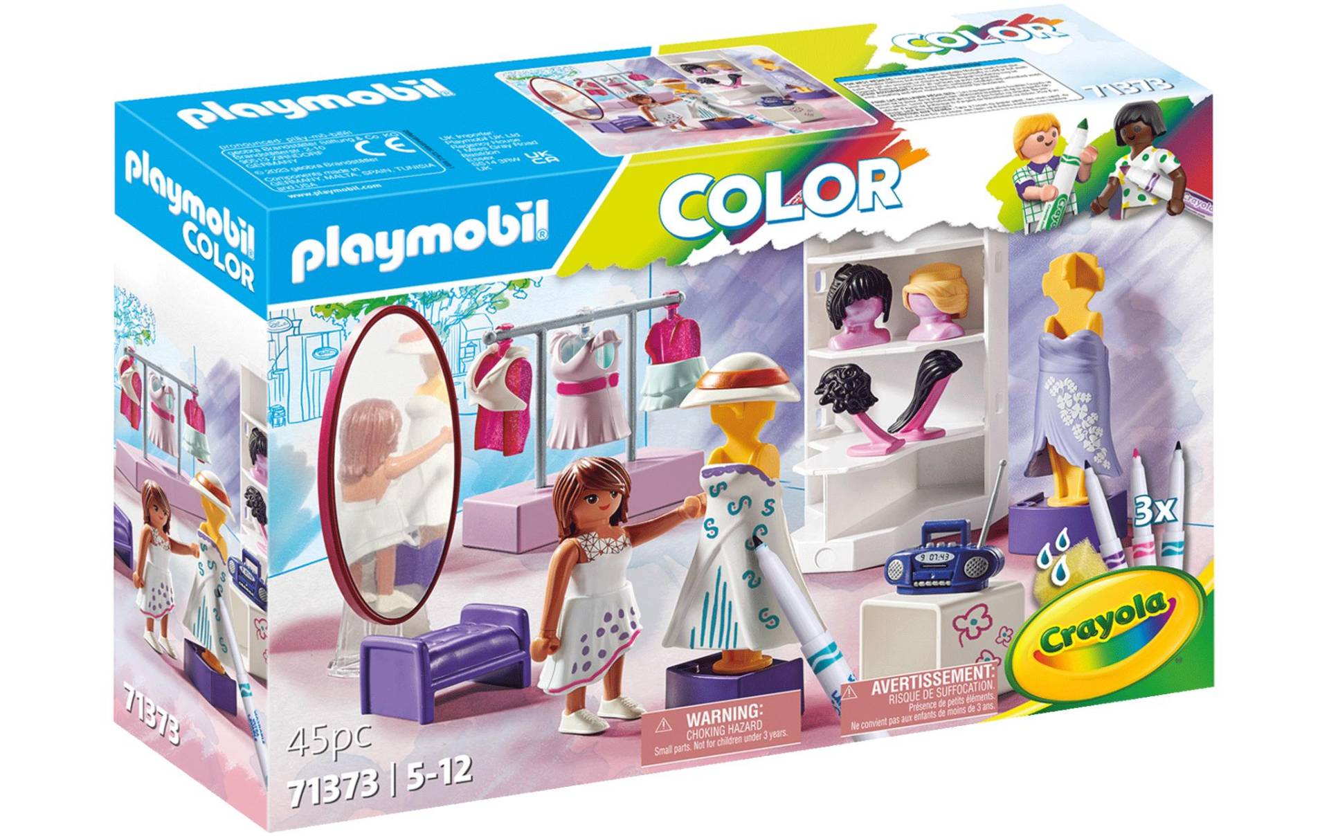 Playmobil® Spielbausteine »Color Fashion Design Set 71373«, (45 St.) von Playmobil®