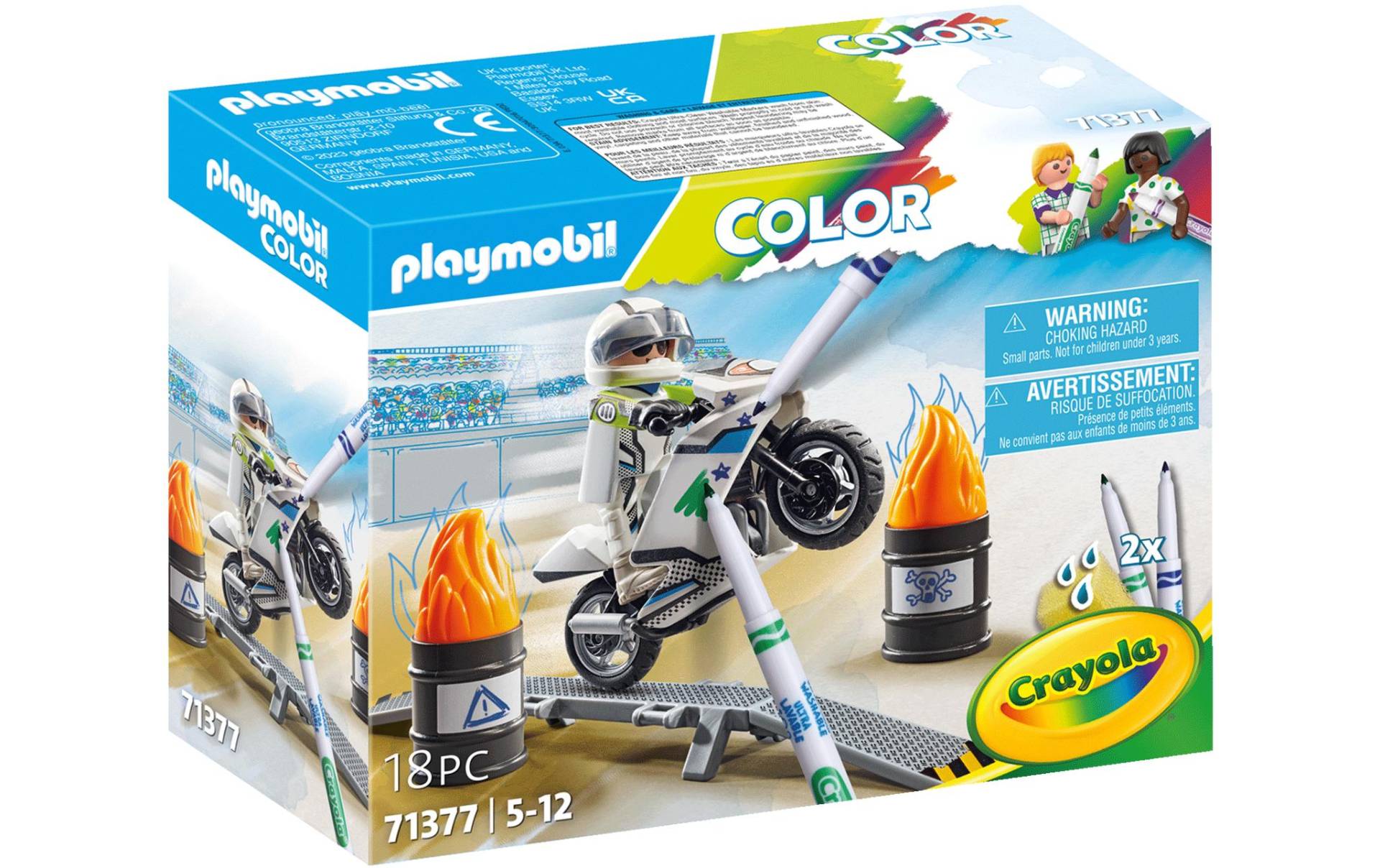 Playmobil® Spielbausteine »Color Motorrad 71377«, (18 St.) von Playmobil®