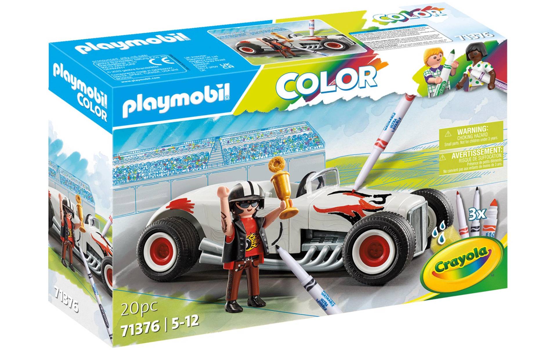 Playmobil® Spielbausteine »Color Rennauto 71376«, (20 St.) von Playmobil®